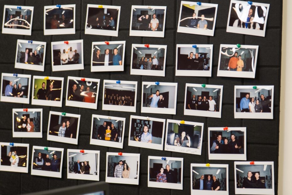 Darlington Stream Space Polaroid Wall